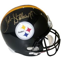John Stallworth Signed Pittsburgh Steelers Replica Mini Helmet- Upper Deck Hologram