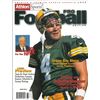 Image 1 : Brett Favre Unsigned Green Bay Packers Athlon Sports 1998 NFL Pro Football Preview Magazine
