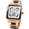 Image 1 : Ulysse Nardin  Quadrato Dual Time  Men Watch