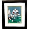 Image 1 : Herschel Walker Signed Dallas Cowboys 8X10 Photo #34 Custom Framed (White Jersey Run)