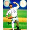 Image 1 : Frank Viola Signed New York Mets 8X10 Photo (Arm Up Pitching)