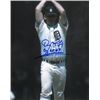 Image 1 : Denny Mclain Signed Detroit Tigers 8X10 Photo CY 68-69 Slight Bend