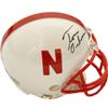 Image 1 : Tom Osborne Signed Nebraska Cornhuskers Riddell TB Mini Helmet