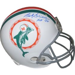 Bob Griese Signed Miami Dolphins TB Full Size Replica Helmet HOF 90