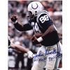 Image 1 : John Mackey Signed Baltimore Colts HOF 8X10 Photo