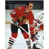 Image 1 : Dennis Hull Unsigned Chicago Blackhawks 8X10 Photo