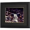 Image 1 : Patrick Ewing Signed Georgetown Hoyas 16X20 Photo Custom Framed (Arms Out)- Steiner Hologram