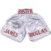Image 1 : James "Buster" Douglas Signed White Satin Boxing Trunks Tyson KO 2-11-90- JSA Hologram