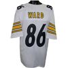 Image 1 : Hines Ward Pittsburgh Steelers Unsigned White Prostyle Jersey XL