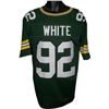 Image 1 : Reggie White Green Bay Packers Unsigned Green TB Prostyle Jersey XL