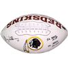 Image 1 : Doug Williams Signed Washington Redskins White Logo Football Dual SB XXII MVP & SB XXII Champs