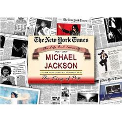 Michael Jackson Unsigned The King Of Pop Greatest Moments In History New York Times Historic Newspap