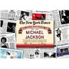 Image 1 : Michael Jackson Unsigned The King Of Pop Greatest Moments In History New York Times Historic Newspap