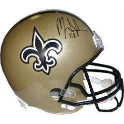Mark Ingram Signed New Orleans Saints Riddell Full Size Replica Helmet #28- Ingram Hologram (Black S