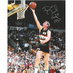 Dan Issel Signed Denver Nuggets 8X10 Photo HOF 1993