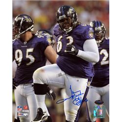 Terrence Cody Signed Baltimore Ravens 8X10 Photo "Mount"- Tri-Star Hologram