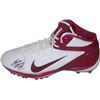 Image 1 : Eddie Lacy Signed Alabama Crimson Tide Game Model Nike Maroon & White Cleats (1) /Shoe (Photo)- JSA 
