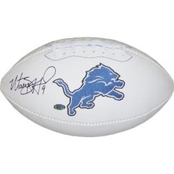 Matthew Stafford Signed Detroit Lions Logo Football- Stafford Hologram