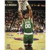 Image 1 : Robert Parish Signed Boston Celtics 16X20 Photo 4 X NBA Champs