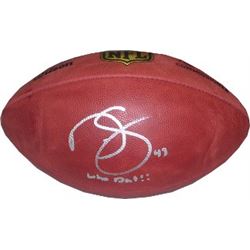 Darren Sproles Signed Official NFL New Duke Football Who Dat