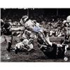 Image 1 : Carl Eller Signed Minnesota Vikings 16X20 B&W Photo HOF 04