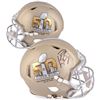 Image 1 : Peyton Manning Signed Super Bowl 50 Full Size Gold Revolution Authentic Helmet- Fanatics Hologram