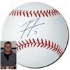 Image 1 : Freddie Freeman Signed Rawlings Official Major League Baseball #5 (Atlanta Braves)
