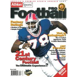Bruce Smith Unsigned Buffalo Bills Athlon Sports 1997 NFL Pro Football Preview Magazine