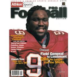 Warren Sapp Unsigned Tampa Bay Buccaneers Athlon Sports 1999 NFL Pro Football Preview Magazine