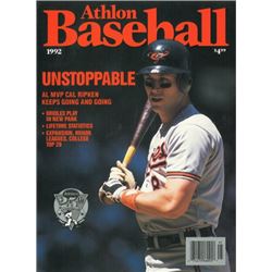 Cal Ripken, Jr Unsigned Baltimore Orioles Athlon Sports 1992 MLB Baseball Preview Magazine