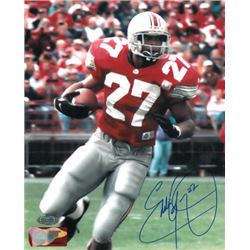 Eddie George Signed Ohio State Buckeyes 16X20 Photo (Heisman)- Steiner Hologram