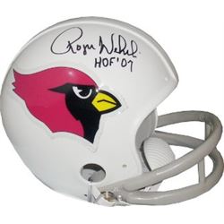 Roger Wehrli Signed St. Louis Cardinals 2Bar TB Mini Helmet HOF 07