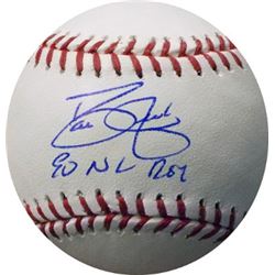 Dave Justice Signed Official Major League Baseball 90 NL ROY (Braves/Yankees)