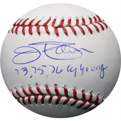 Jim Palmer Signed Official Major League Baseball 73, 75, 76 CY Young (Baltimore Orioles)