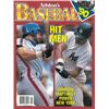 Image 1 : Don Mattingly Unsigned New York Yankees Athlon Sports 1990 MLB Baseball Preview Magazine W/ Johnson
