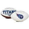 Image 1 : Tennessee Titans White Embroidered Logo Football
