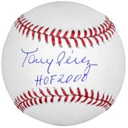 Tony Perez Signed Official Major League Baseball HOF 2000 (Cincinnati Reds)