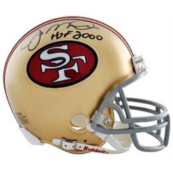 Joe Montana Signed San Francisco 49Ers Full Size Proline TB Helmet HOF 2000- Montana Hologram