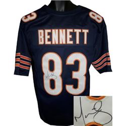Martellus Bennett Signed Chicago Bears Navy Pro Style Jersey- JSA Hologram