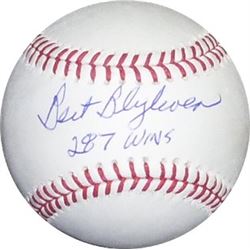 Bert Blyleven Signed Official Major League Baseball 287 Wins (Twins/Indians/Pirates)