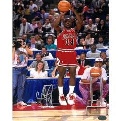 Craig Hodges Signed Chicago Bulls 8X10 Photo 3X 3 Point Shooting Contest Winner