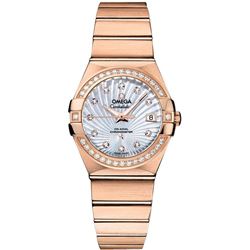 Omega  Constellation Brushed Chronometer 27Mm  Women Watch