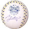 Image 1 : Ben Zobrist Signed Official 2016 All Star Logo Baseball #18 (Chicago Cubs)