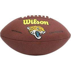 Jacksonville Jaguars Logo Wilson NFL Composite Leather Full Size Football