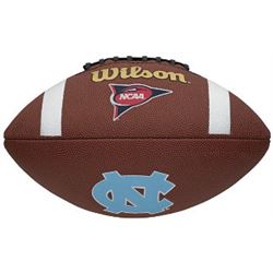 North Carolina Tar Heels Logo Wilson NCAA Composite Leather Full Size Football