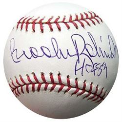 Brooks Robinson Signed Official Major League Baseball HOF 83 (Orioles)
