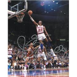 John Salley Signed Detroit Pistons 8X10 Photo