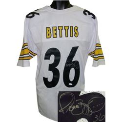 Jerome Bettis Signed Pittsburgh Steelers White Prostyle Jersey- JSA Hologram