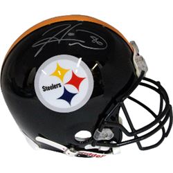Hines Ward Signed Pittsburgh Steelers Full Size Replica Helmet