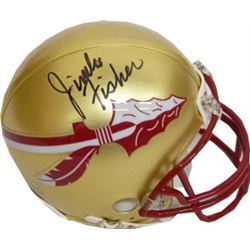 Jimbo Fisher Signed Florida State Seminoles Riddell Mini Helmet